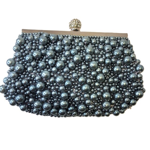 Women's Bubble Beaded Clutch Purse- NEW With Tag